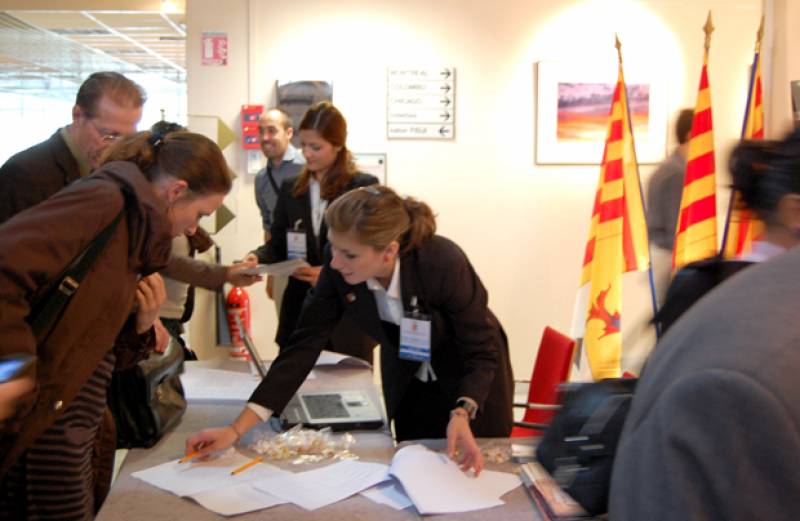 Hôtesses d'accueil au WTC de Marseille